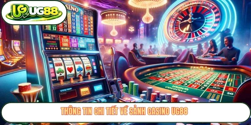 Thông tin chi tiết về sảnh casino UG88 